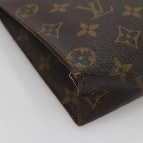 LOUIS VUITTON Monogram Poche Toilette 26 Pouch M47542 LV Auth 139164 - Picture 10 of 16